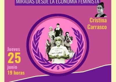 Cristina Carrasco: “El cuidado es un derecho y debe ser de los derechos más básicos.”