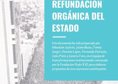 Principios para una refundación orgánica del Estado