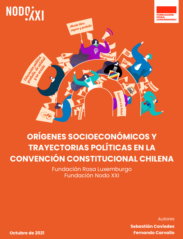 Orígenes socioeconómicos y trayectorias políticas en la Convención Constitucional chilena
