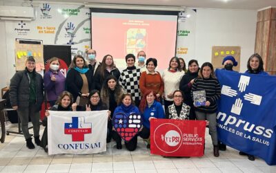 La ISP lanza Guía Sindical “Los Cuidados al Centro” y realiza taller de aplicación práctica