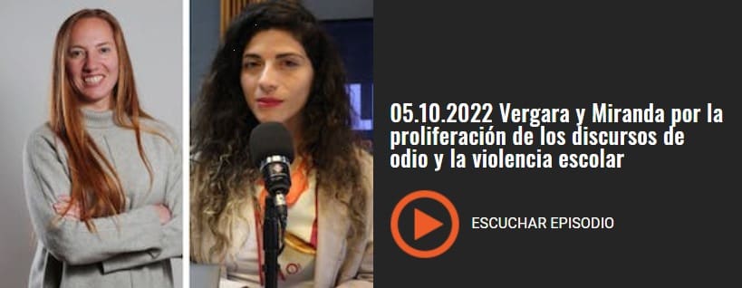 Camila Miranda sobre los discursos de odio: «Generan un ánimo de intolerancia que en los hechos deviene en violencia»