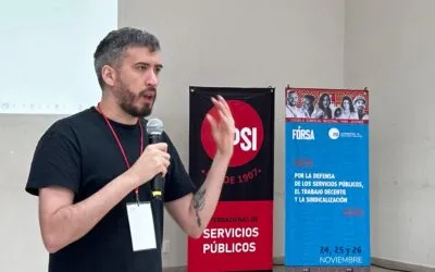 Nodo XXI participa en la Escuela Sindical Regional de Jóvenes de América Latina 2025 de la Internacional de Servicios Públicos